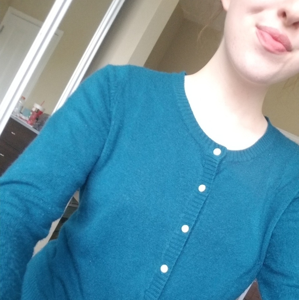 CB Design Teal sweater